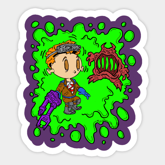 Frightfully Funky Stantz! Sticker by AustinLBrooksART